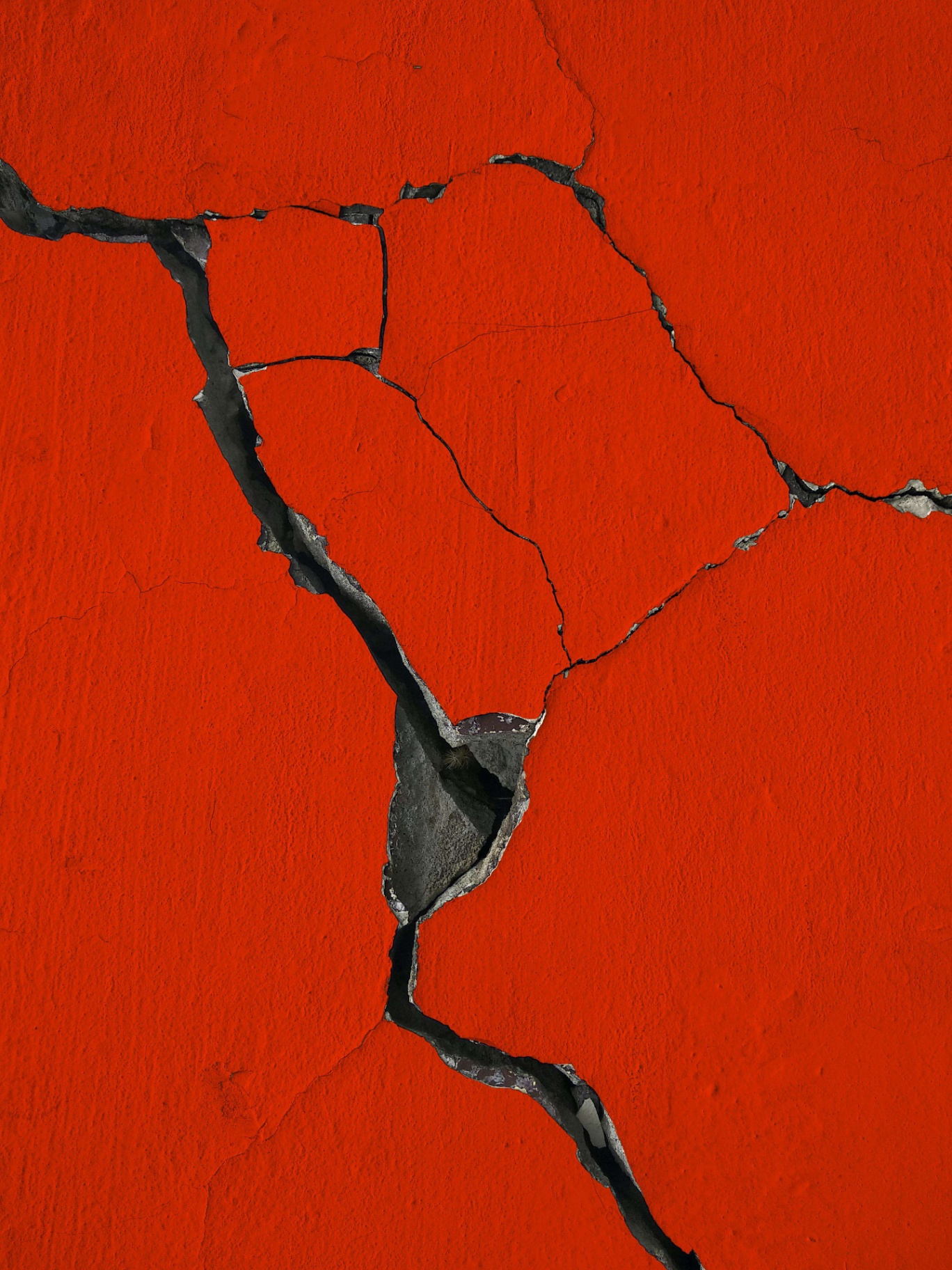 Structural crack requiring repair